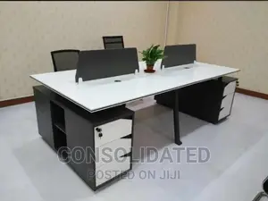 Executive Office Workstation Table by 4