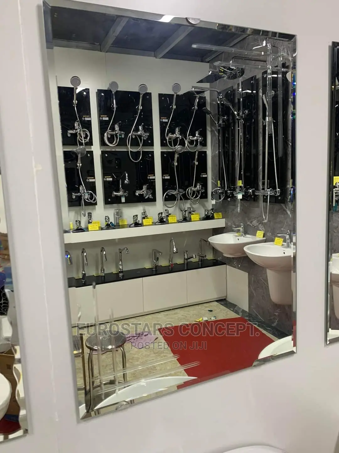 Simple Square Plain Mirror