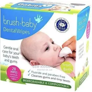 Brush Baby Dental Wipes