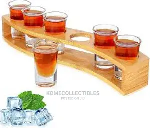 Tequila Glass Holder 6 Holes