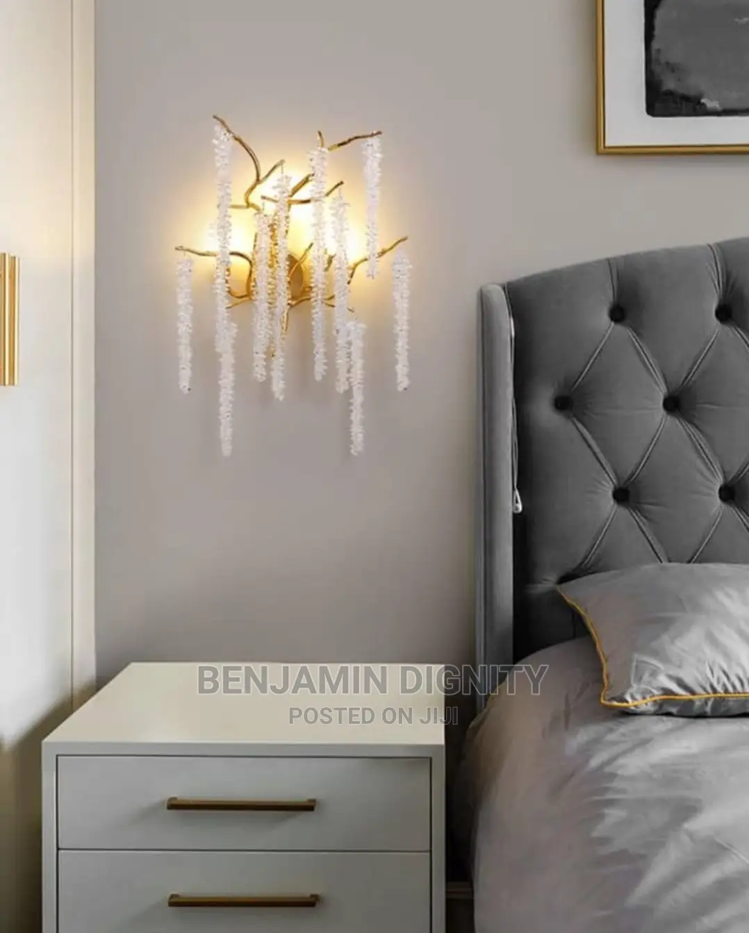 Modern Crystal Wall Bracket Light