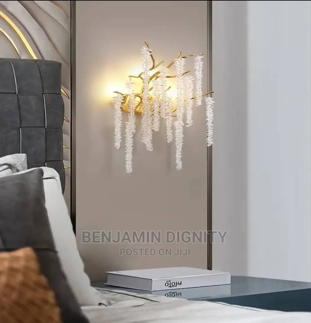 Modern Crystal Wall Bracket Light