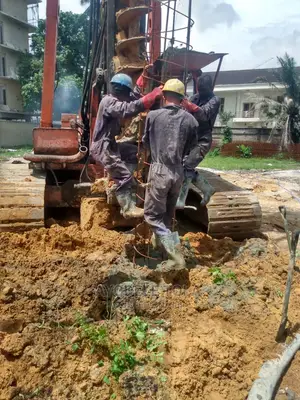 Pile Foundation With CFA and Rotary