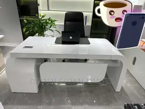 White Executive Office Table