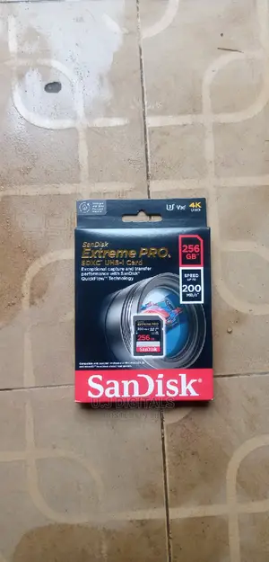 Sandisk 256gb Extrema Pro Sd Card