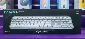 Logitech Mx Keys S Wireless Keyboard, Low Profile