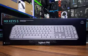 Logitech Mx Keys S Wireless Keyboard, Low Profile