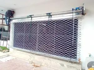Manual/Automatic Roller Shutter Doors With Automatic Gates