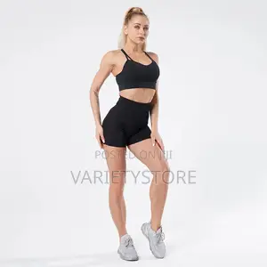 Breathable High Waist Scrunch Butt Running Sports Shorts