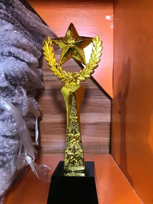 Trophy Award Plaque W45