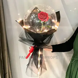 LED Rose Bouquet Balloons - Bobo Balloon