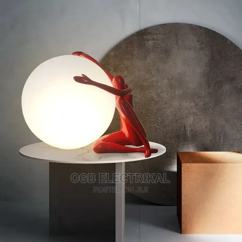 Humanoid Moon Table Lamp