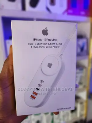 iPhone 13 Pro Max 5 Plugs Power Socket
Adapter