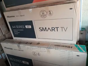43" Inches Hisense Smart Tv, A4 Series.