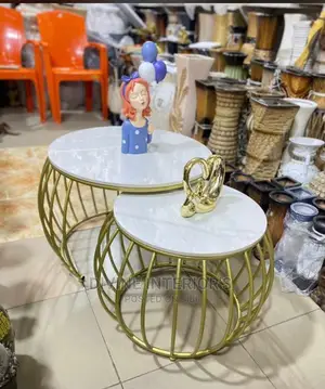 Marble Top Centre Table With Extension