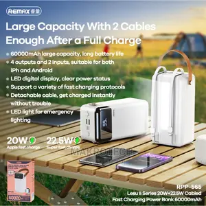 REMAX Fast Charging 60000mah 22.5W Large Powerbank