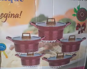 5 PCS Granite Pot