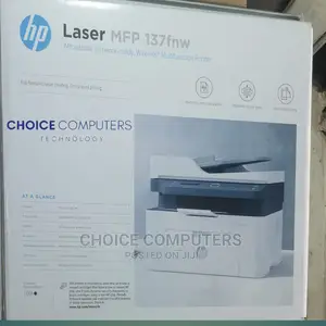 Hp Laserjet 137fnw Printer