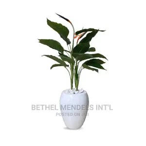 Fiberglass Flower Pot/Vase/Planter|Fake Paradise Bird Plant