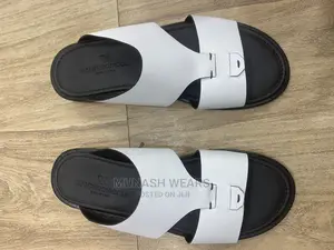 Italian Giamperionicola Leather Slipers