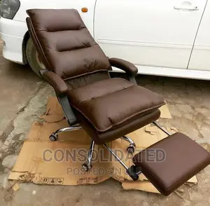 Recliner Executive Manager Office Chair With Footrest