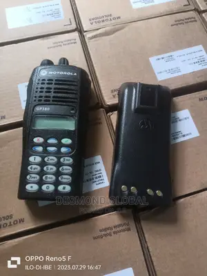 Motorola Gp380 Walkie Talkie Radio Communication