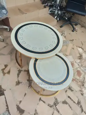 Marble Center Table 2in1