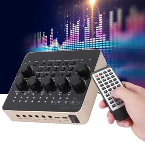 Audio Stereo Live Sound Card With Remote