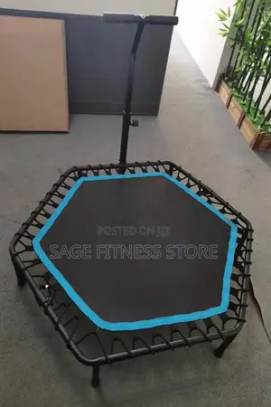 Trampoline With Handle