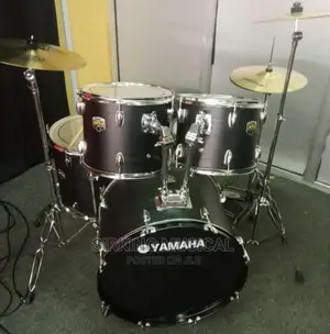 5set Yamaha Big Drum Set With Thick Cymbals