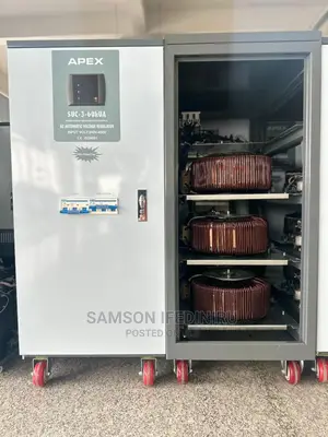 Apex 60kva Servo 3phase Central Industrial Stabilizer