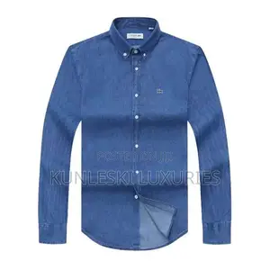 Original Lacoste Men Long Sleeve Shirt for Men
