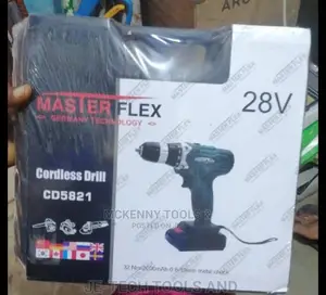 Master Flex Cordless Screwdriver Drill 28v