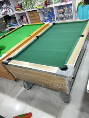 Light Green Coined Snooker Table