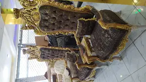 Royal Fabric King and Queen Two Seater Chair