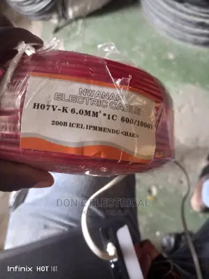 6mm Single Solar Cable Red