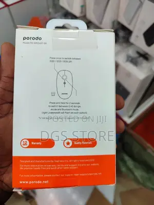 Porodo 2in1 Wireless Mouse