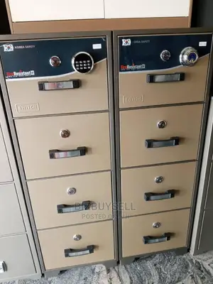 Four(4) Drawer Fire Proof Cabinet