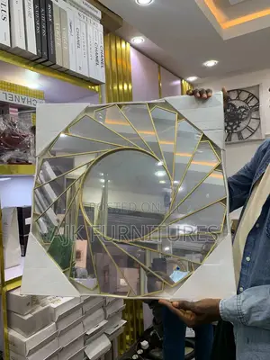 Luxury Big Twisted Console Mirror