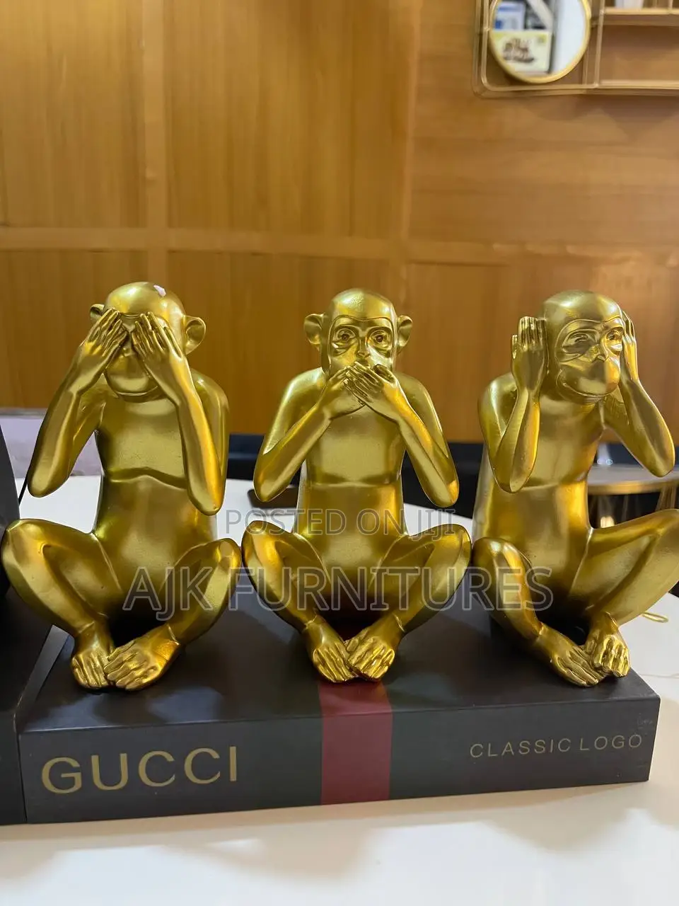 No Evil Monkey Decor
