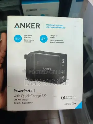 Anker Powerport+1 18w With Quick Charge 3.0