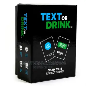 Text or Drink Adult Party Drinking Card Game
