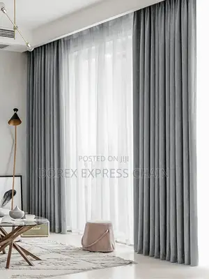 7.5ft By 7.5ft High Quality Turkish Curtain With White Inner