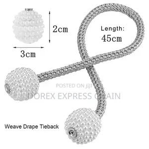 Magnetic Tieback for Curtain