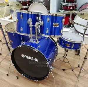 Yamaha 5 Sets Drum With Complete Drum Kits , Big Pedal/Hihat