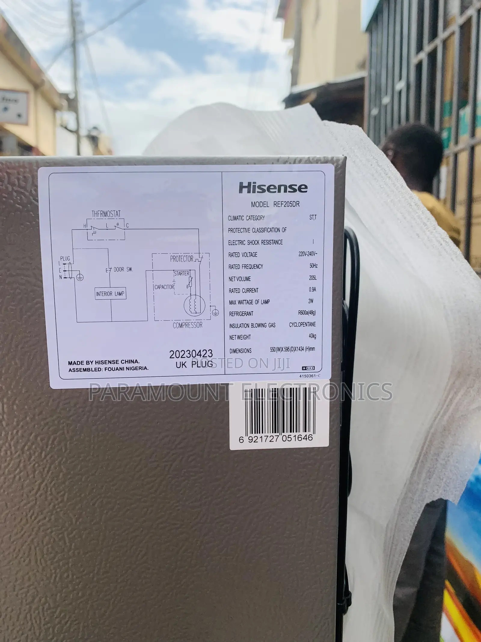 Hisense Refrigerator