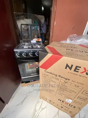 Black Nexus Gas Cooker (3+1) Nx-5055