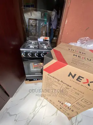 Nexus Gas Cooker (3+1) Nx-5055 | Black