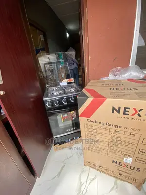 Nexus Black Gas Cooker (3+1) Nx-5055