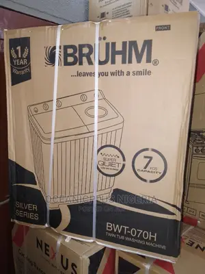 Genuine Bruhm Manual Twin-Tub 7kg Wash Spin Washing Machine